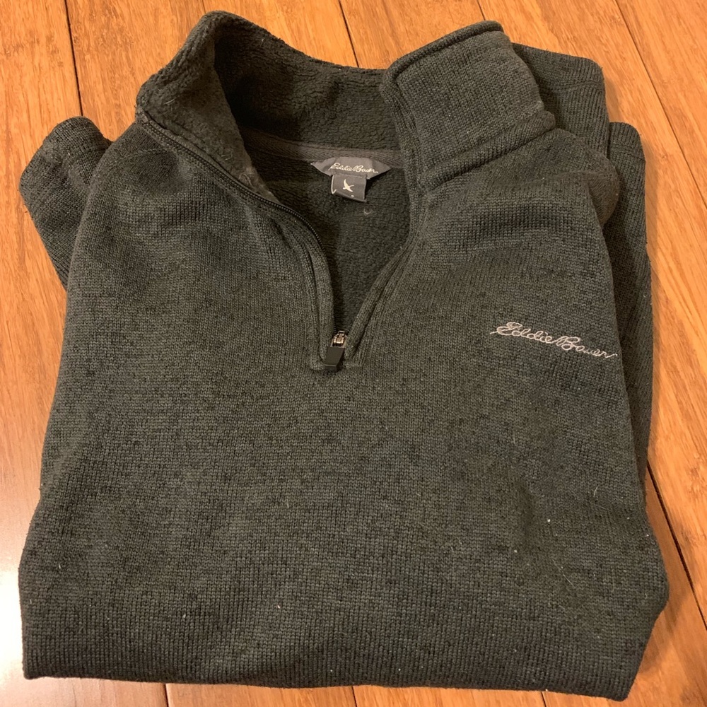 Eddie Bauer Grey Pullover